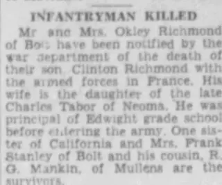 other Newspaper clipping from Oct 15, 1944 5726803