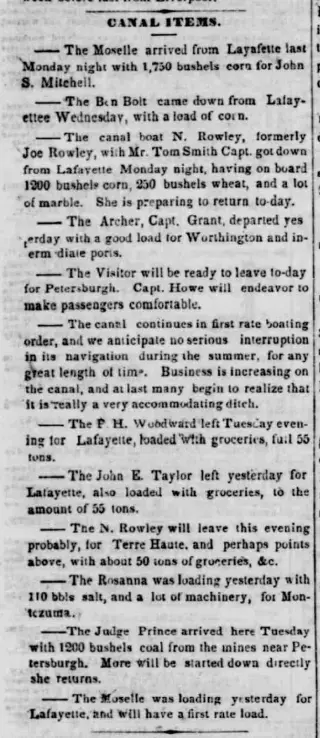 other Newspaper clipping from May 3, 1855 5726808