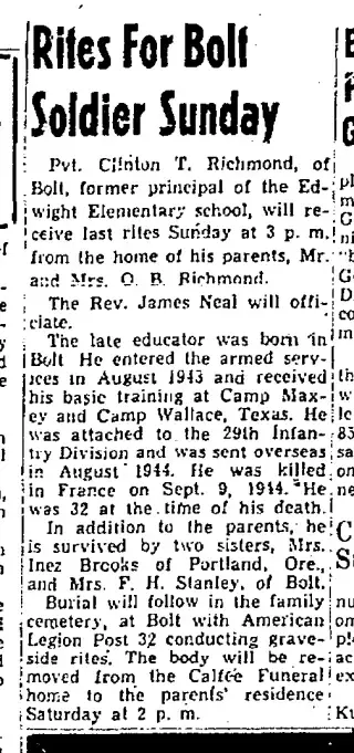 other Newspaper clipping from Apr 8, 1949 5726813
