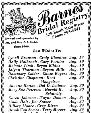 other Newspaper clipping from Aug 20, 1971 5726836
