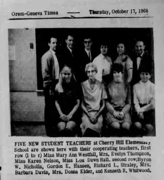 other Newspaper clipping from Oct 17, 1968 5726879