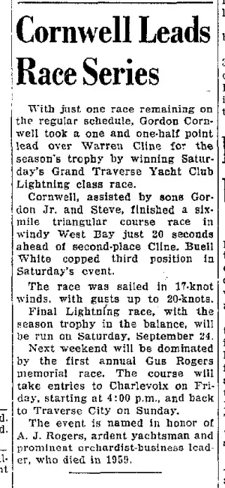 other Newspaper clipping from Sep 12, 1960 5726944