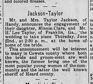 Marriage Newspaper clipping from Jun 16, 1911 5726973