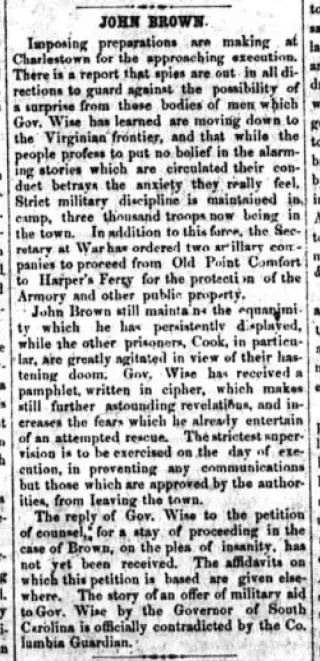 other Newspaper clipping from Dec 1, 1859 5727043