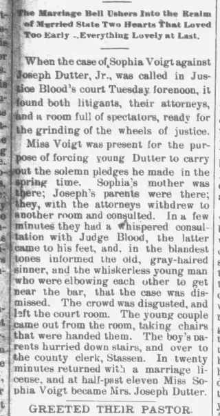 other Newspaper clipping from Nov 13, 1891 5727171