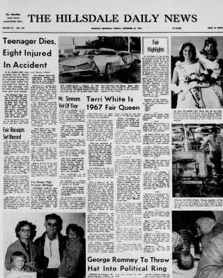 other Newspaper clipping from Sep 26, 1967 5727232