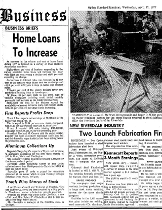 other Newspaper clipping from Apr 27, 1977 5727365