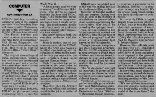 other Newspaper clipping from Feb 12, 1996 5727393