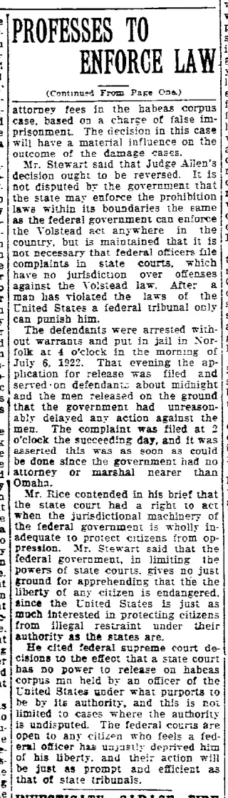 other Newspaper clipping from May 23, 1923 5727486