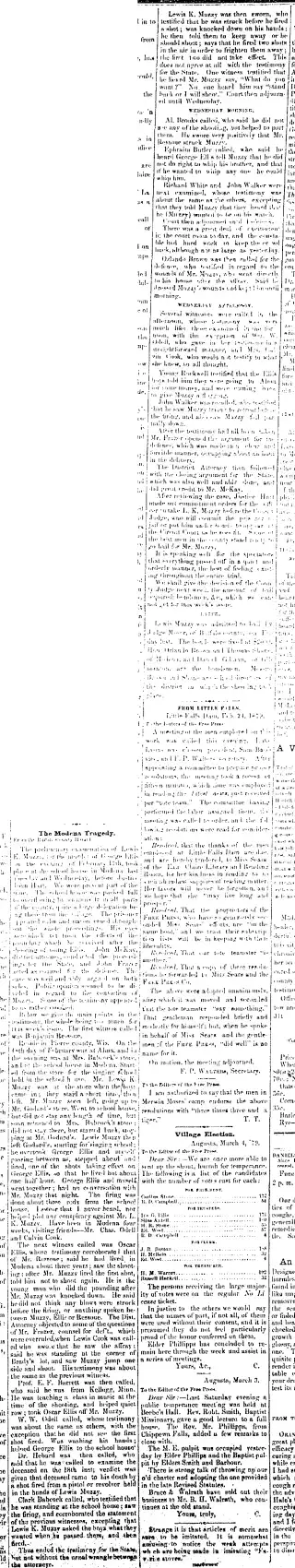 Crime Newspaper clipping from Mar 6, 1879 5727641