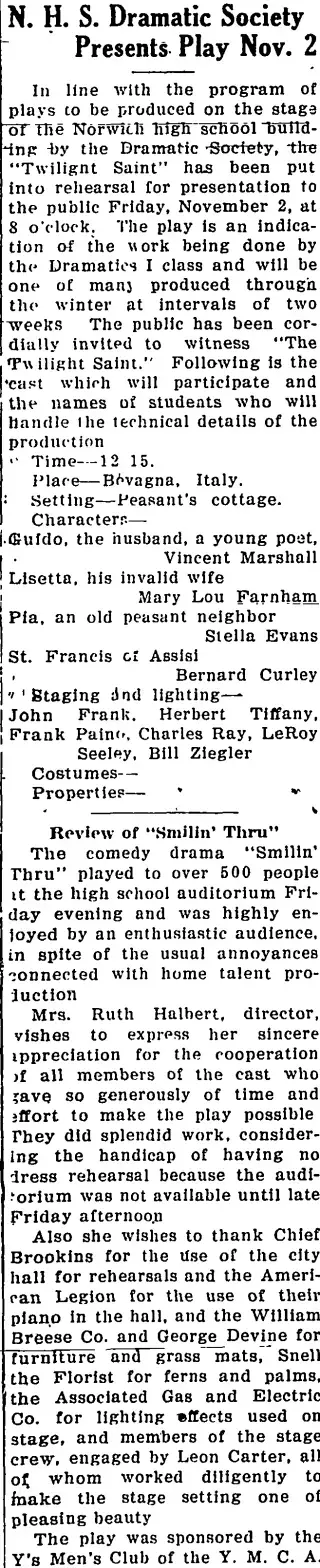 other Newspaper clipping from Oct 29, 1934 5727706