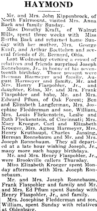 other Newspaper clipping from Jul 19, 1923 5727730