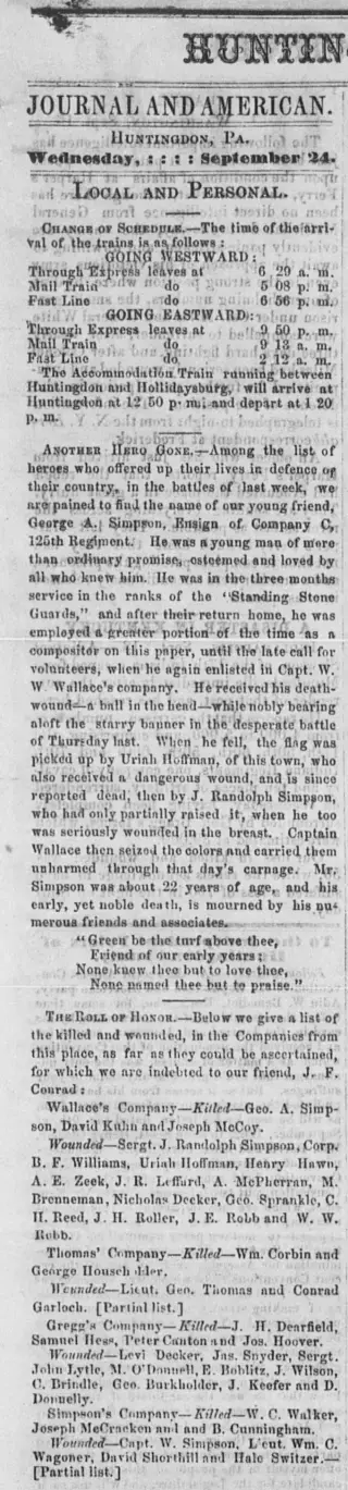 other Newspaper clipping from Sep 24, 1862 5727847
