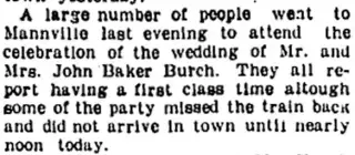 Marriage Newspaper clipping from Oct 13, 1906 5727887