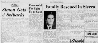 General news Newspaper clipping from May 26, 1970 5727961