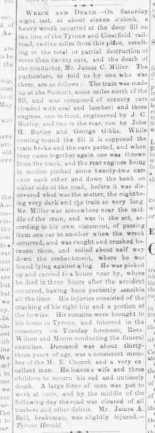 other Newspaper clipping from Oct 14, 1875 5728144