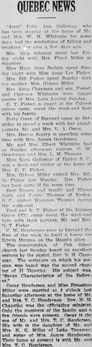 other Newspaper clipping from Feb 24, 1938 5728169