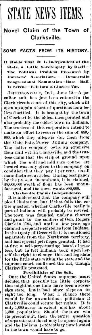 other Newspaper clipping from Jun 12, 1890 5728363