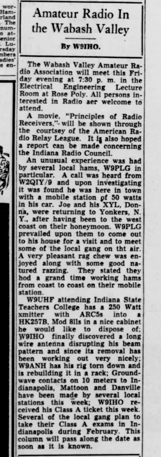 other Newspaper clipping from Feb 1, 1948 5728424