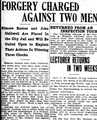 other Newspaper clipping from May 26, 1909 5728446