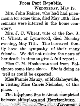 other Newspaper clipping from May 21, 1897 5728472