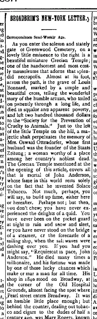 other Newspaper clipping from May 31, 1886 5728521