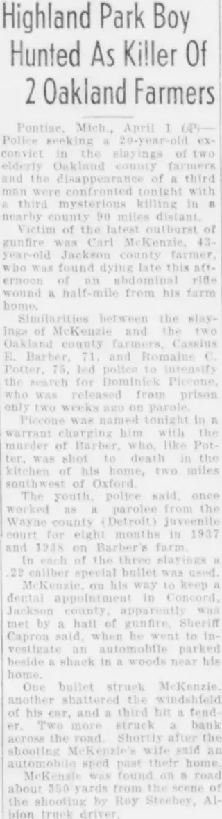 other Newspaper clipping from Apr 2, 1942 5728656