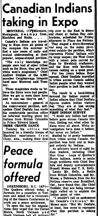 other Newspaper clipping from Aug 2, 1967 5728662