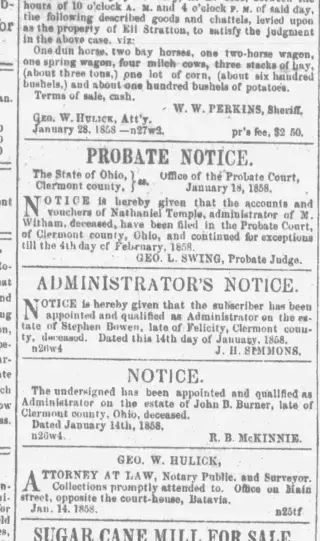 other Newspaper clipping from Jan 28, 1858 5728739