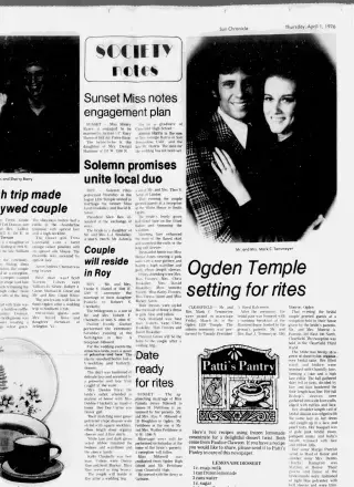 other Newspaper clipping from Apr 1, 1976 5728921
