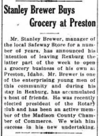 Business Newspaper clipping from May 6, 1937 5729085