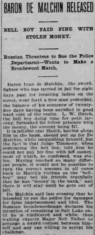other Newspaper clipping from Nov 21, 1899 5729090