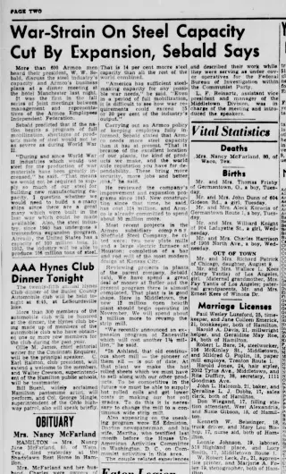 other Newspaper clipping from Aug 30, 1950 5729142