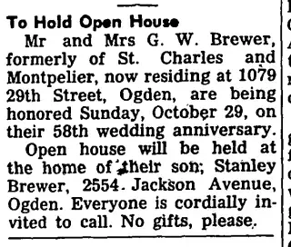 Anniversary Newspaper clipping from Oct 26, 1961 5729143