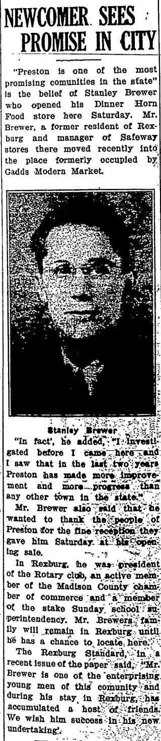 Business Newspaper clipping from May 19, 1937 5729183