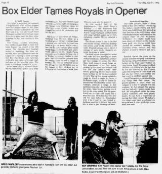 other Newspaper clipping from Apr 1, 1976 5729226