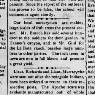 other Newspaper clipping from Mar 3, 1888 5729696