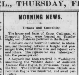 other Newspaper clipping from Feb 1, 1872 5729700