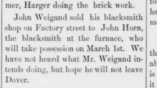 other Newspaper clipping from Feb 22, 1883 5730065