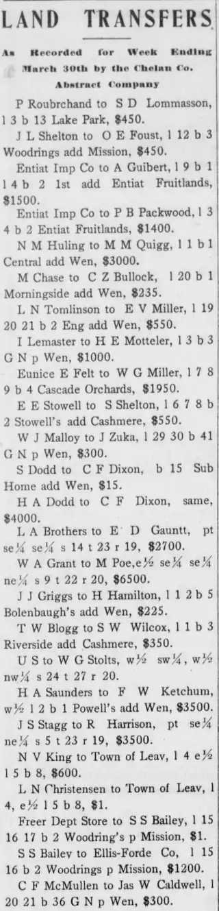 other Newspaper clipping from Apr 5, 1907 5730377