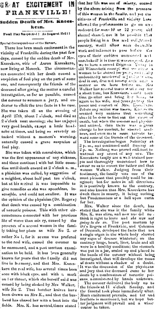 other Newspaper clipping from May 3, 1876 5730532