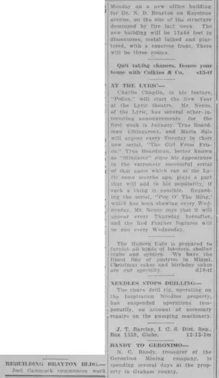 other Newspaper clipping from Dec 30, 1916 5730659