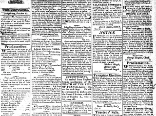 Marriage Newspaper clipping from Oct 20, 1824 5730713