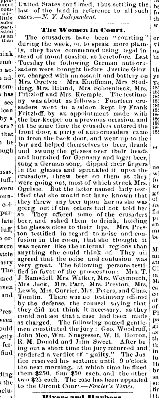 other Newspaper clipping from May 7, 1874 5730719