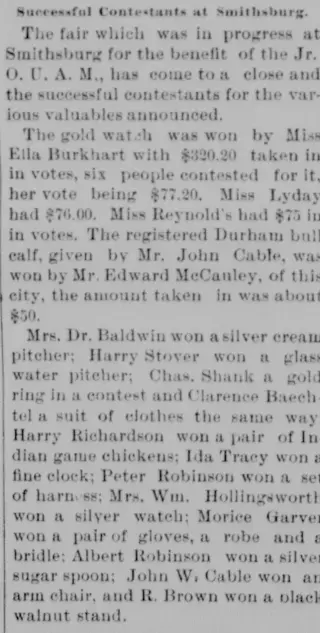 other Newspaper clipping from Dec 3, 1892 5730818