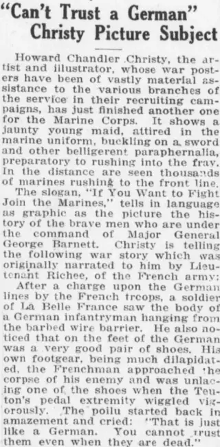 other Newspaper clipping from Apr 26, 1918 5730939