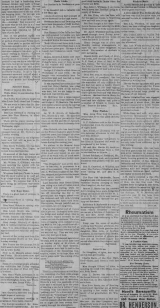 other Newspaper clipping from Feb 26, 1886 5730965