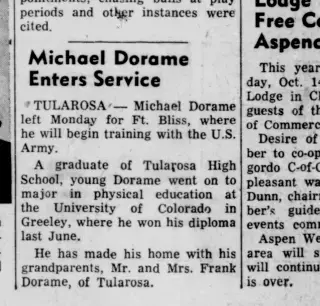 Military Newspaper clipping from Oct 2, 1956 5730968