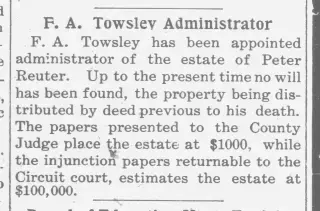 other Newspaper clipping from May 11, 1905 5731010