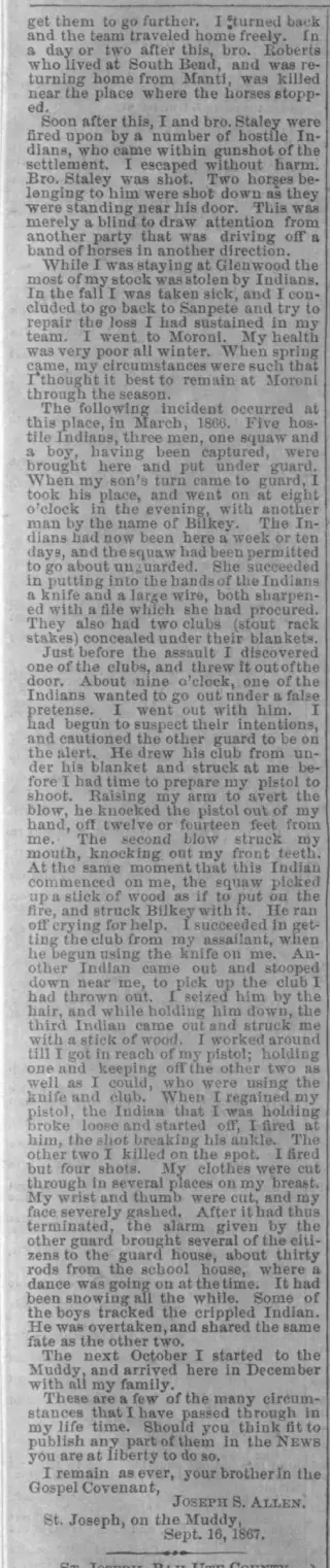 other Newspaper clipping from Nov 20, 1867 5731342